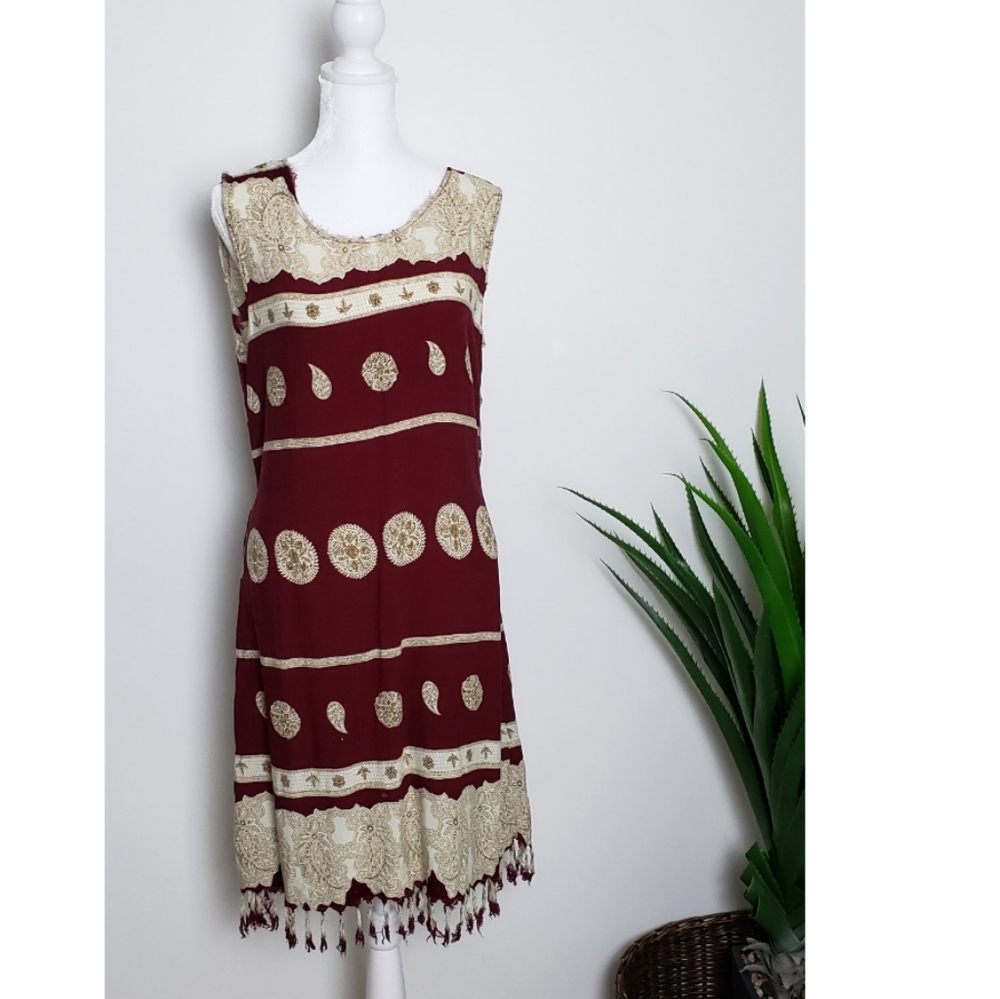 Glamorous Print Design Women's Dress